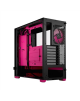 Fractal Design Pop Air RGB Magenta Core TG Clear Tint, ATX, mATX, Mini ITX, Power supply included No