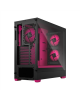 Fractal Design Pop Air RGB Magenta Core TG Clear Tint, ATX, mATX, Mini ITX, Power supply included No