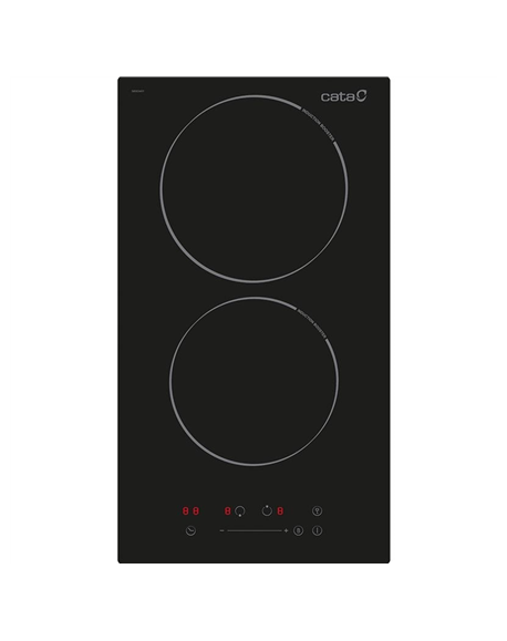 CATA Hob ISB 3102 BK Induction, Number of burners/cooking zones 2, Slider, Timer, Black