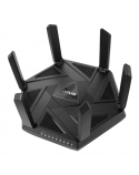 Asus Wifi 6 802.11ax Tri-band Gigabit Gaming Router RT-AXE7800 802.11ax, 10/100/1000 Mbit/s, Ethernet LAN (RJ-45) ports 4, Antenna type External, Black