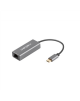 Natec Ethernet Adapter, Cricket USB 3.1, USB 3.1 to RJ45, Gray