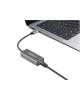 Natec Ethernet Adapter, Cricket USB 3.1, USB 3.1 to RJ45, Gray