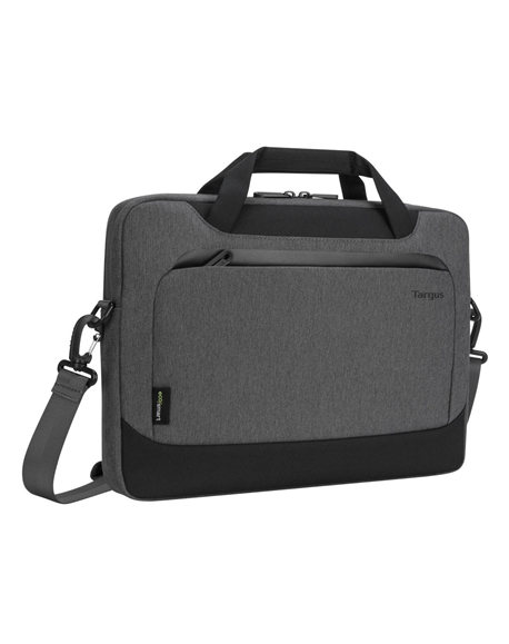 Targus Slimcase with EcoSmart Cypress Fits up to size 15.6 ", Grey, Shoulder strap