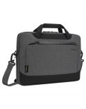 Targus Slimcase with EcoSmart Cypress Fits up to size 15.6 ", Grey, Shoulder strap