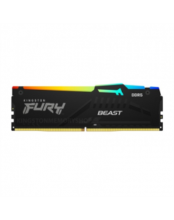 Kingston Fury Beast RGB 16 GB, DDR5, 5200 MHz, PC/server, Registered No, ECC No, 1x16 GB