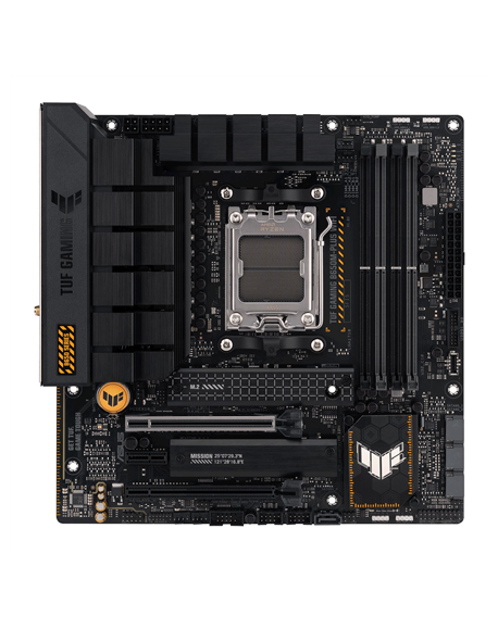 Asus TUF GAMING B650M-PLUS WIFI Processor family AMD, Processor socket AM5, DDR5 DIMM, Memory slots 4, Supported hard disk drive