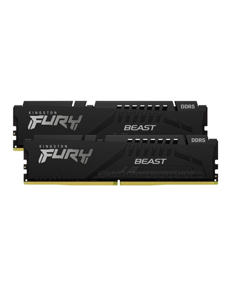 Kingston Fury Beast RGB 32 Kit (16GBx2) GB, DDR5, 5600 MHz, PC/server, Registered No, ECC No, 2x16 GB