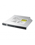 Asus SDRW-08U1MT Internal, Interface SATA, CD read speed 24 x, CD write speed 24 x, Black, DVD writer