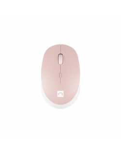 Natec Mouse Harrier 2 Wireless, White/Pink, Bluetooth