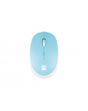 Natec Mouse Harrier 2 Wireless, White/Blue, Bluetooth