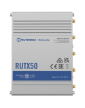 Teltonika INDUSTRIAL 5G ROUTER RUTX50 802.11ac, 867 Mbit/s, 10/100/1000 Mbps Mbit/s, Ethernet LAN (RJ-45) ports 5, Mesh Support Yes, MU-MiMO Yes, 5G, Antenna type Internal