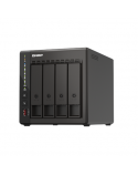 QNAP 4-Bay desktop NAS TS-453E-8G Up to 4 HDD/SSD Hot-Swap, J6412 Quad-Core, Processor frequency 2.6 GHz, 8 GB, 2 x HDMI 1.4b, 2x M.2 2280 PCIe slots, 3x 2, 2 x USB Type-A