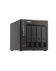 QNAP 4-Bay desktop NAS TS-453E-8G Up to 4 HDD/SSD Hot-Swap, J6412 Quad-Core, Processor frequency 2.6 GHz, 8 GB, 2 x HDMI 1.4b, 2