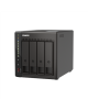 QNAP 4-Bay desktop NAS TS-453E-8G Up to 4 HDD/SSD Hot-Swap, J6412 Quad-Core, Processor frequency 2.6 GHz, 8 GB, 2 x HDMI 1.4b, 2