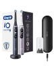 Oral-B Electric Toothbrush iO 9 Series Duo Rechargeable, For adults, Number of brush heads included 2, Black Onyx/Rose, Number o