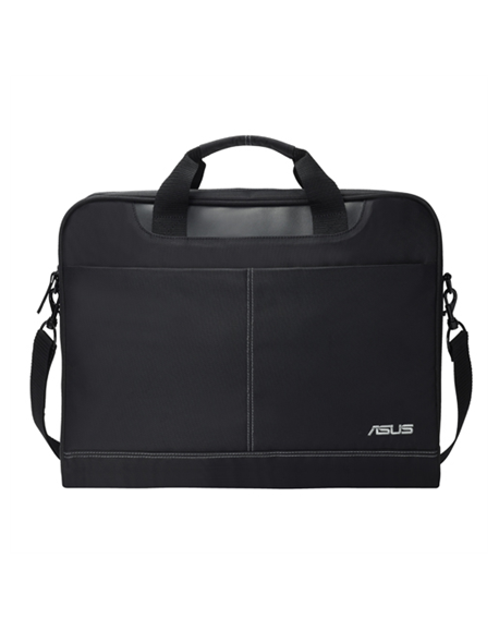 Asus Nereus Fits up to size 16 ", Black, Messenger - Briefcase, Shoulder strap, Waterproof