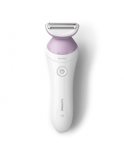 Philips Cordless Shaver BRL136/00 Series 6000 Operating time (max) 40 min, Wet & Dry, NiMH, White/Purple