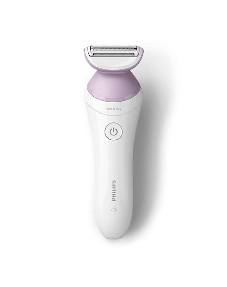 Philips Cordless Shaver BRL136/00 Series 6000 Operating time (max) 40 min, Wet & Dry, NiMH, White/Purple