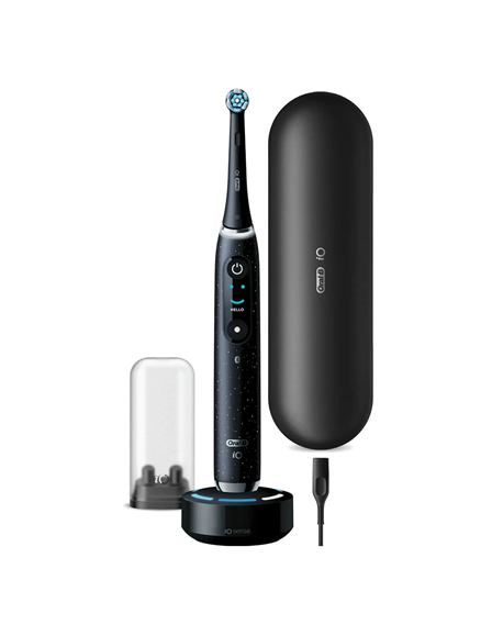 Oral-B Electric Toothbrush iO10 Series Rechargeable, For adults, Number of brush heads included 1, Cosmic Black, Number of teeth