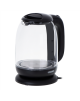 Mesko Kettle MS 1302b Electric, 2200 W, 1.7 L, Glass, 360° rotational base, Black