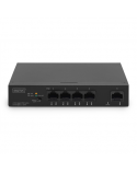 Digitus 4 Port Gigabit PoE Switch DN-95330-1 10/100/1000 Mbps (RJ-45), Unmanaged, Desktop, Ethernet LAN (RJ-45) ports 4