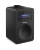 Sharp DR-430(BK) Digital Radio, FM/DAB/DAB+, Bluetooth 5.0, Midnight Black