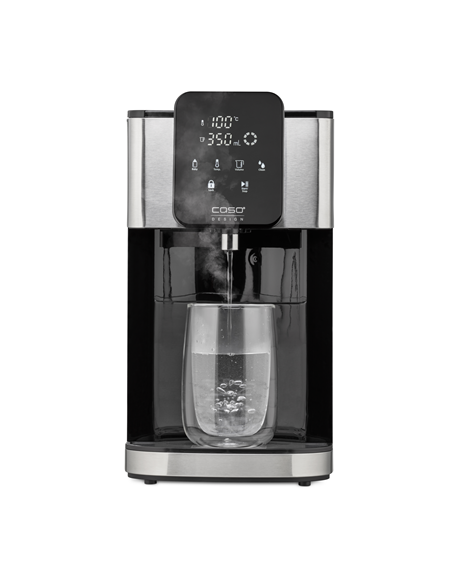 Caso Turbo Hot Water Dispenser HW 1660 2600 W, 4 L, Plastic/Stainless Steel, Black/Stainless Steel