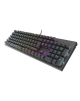 Genesis THOR 303, Mechanical Gaming Keyboard, RGB LED light, US, Black, Wired, USB Type-A