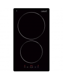 CATA Hob TD 3102 BK Vitroceramic, Number of burners/cooking zones 2, Touch, Timer, Black