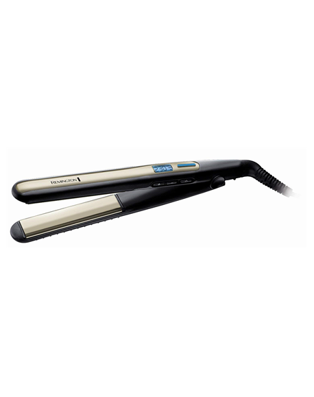 Remington Hair Straightener S6500 Sleek & Curl Ceramic heating system, Display Yes, Temperature (max) 230 °C, Black