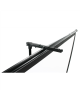 Elite Screens Tripod Diagonal 304 ", 16:9, Viewable screen width (W) 2.66 cm, Black