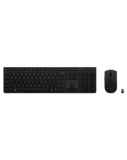 Lenovo Professional Wireless Rechargeable Keyboard and Mouse Combo Nordic Grey