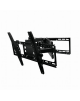 Gembird Full-motion TV Wall Mount WM-80ST-02 37-80 ", Maximum weight (capacity) 60 kg, Black