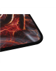 Genesis Mouse Pad Carbon 500 MAXI LAVA G2 Edition, Multicolor, 450 x 900 x 2.5 mm