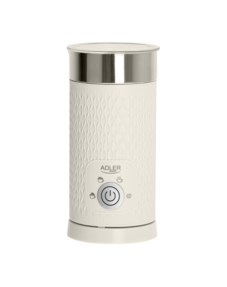 Adler Milk frother AD 4495 500 W, Cream