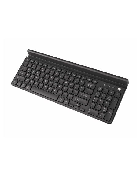 Natec Keyboard Felimare NKL-1973 Wireless, US, 2.4 GHz, Bluetooth, Black