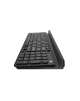 Natec Keyboard Felimare NKL-1973 Wireless, US, 2.4 GHz, Bluetooth, Black