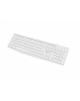 Natec Keyboard Nautilus NKL-1951 Wired, US, USB Type-A, White