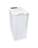 Candy Washing Machine CSTG 47TME/1-S Energy efficiency class B, Top loading, Washing capacity 7 kg, 1400 RPM, Depth 60 cm, Width 41 cm, Display, LCD, NFC, White