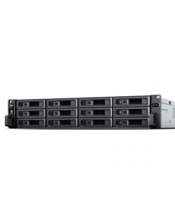 Synology RackStation RS2423RP+ (redundant power) 12-bay V1780B, Processor frequency 3.6 GHz, 8 GB, DDR4, 0,1,5,6,10,Hybr, 1x10Gb