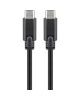 Goobay 38873 USB-C cable (USB 3.2 generation 2x2, 5A) Black