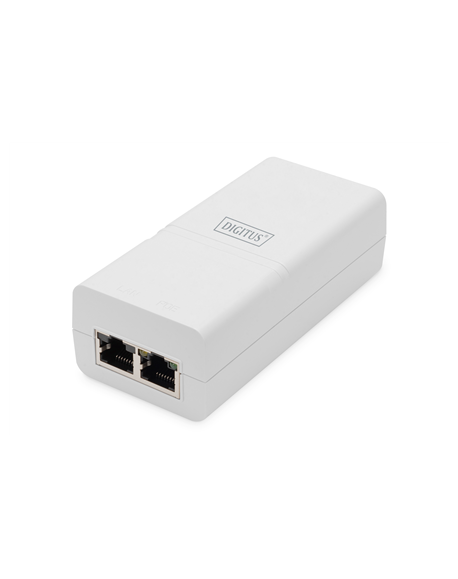 Digitus Gigabit Ethernet PoE+ Injector DN-95132 Ethernet LAN (RJ-45) ports 1xRJ-45 10/100/1000 Mbps Gigabit, 802.3at