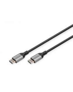 Digitus 8K DisplayPort Connection Cable DB-340105-020-S Black, DisplayPort to DisplayPort, 2 m