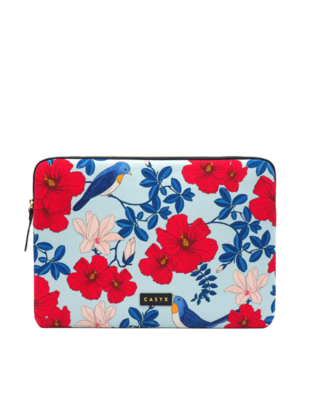 Casyx for MacBook SLVS-000003 Fits up to size 13 ”/14 ", Sleeve, Springtime Bloom, Waterproof