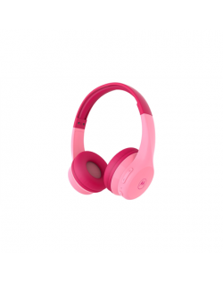 Motorola Kids Headphones Moto JR300 Built-in microphone, Over-Ear, Wireless, Bluetooth, Pink