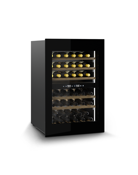 Caso Wine Cooler WineDeluxe WD 41 Energy efficiency class F, Built-in, Bottles capacity 41, Black