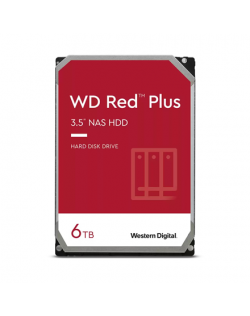 Western Digital NAS Hard Drive WD60EFPX 5400 RPM, 6000 GB, 256 MB