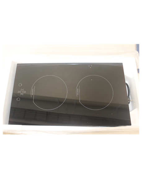 SALE OUT. Simfer Hob H3.020.DEISP Induction, Number of burners/cooking zones 2, Touch, Timer, Black, USED AS DEMO