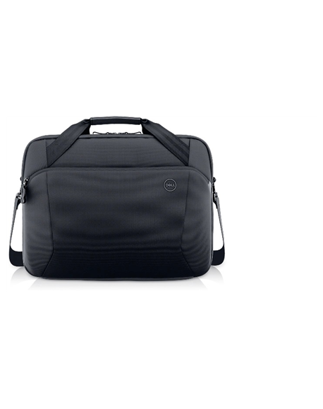 Dell Ecoloop Pro Slim Briefcase Fits up to size 15.6 ", Black, Waterproof, Shoulder strap