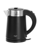 Adler Kettle AD 1372 Electric, 800 W, 0.6 L, Plastic/Stainless steel, 360° rotational base, Black